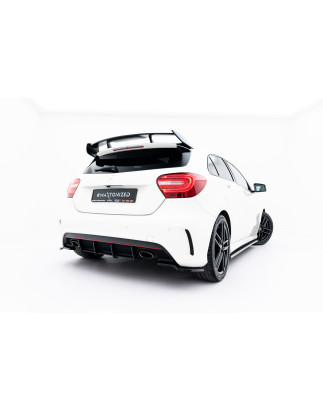 DIFFUSORE POSTERIORE street pro Mercedes-Benz A  AMG-Line W176 (Cod. M-MEA176AMGLINECNC-RS1BRB)