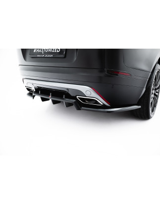 Splitter posteriore (con barre verticali) V.3 Land Rover Range Rover Velar R-Dynamic Mk1 (Cod. M-LR-