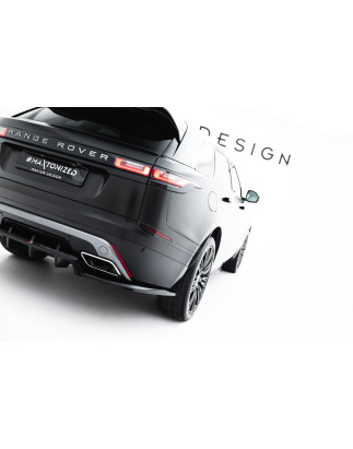 Splitter posteriore (con barre verticali) V.3 Land Rover Range Rover Velar R-Dynamic Mk1 (Cod. M-LR-