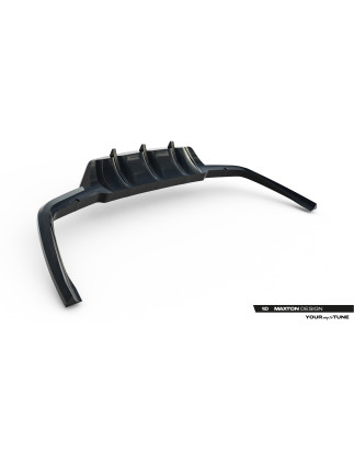 Splitter posteriore (con barre verticali) V.3 Land Rover Range Rover Velar R-Dynamic Mk1 (Cod. M-LR-