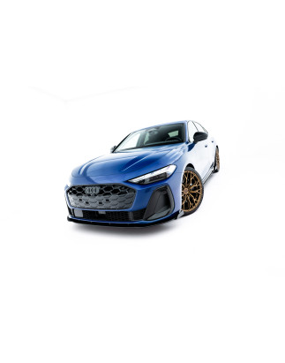 SPLITTER ANTERIORE street pro + Flaps Audi A5 S-Line / S5 berlina / Avant B10 (Cod. M-AUA53SLINECNC-