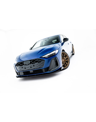 SPLITTER ANTERIORE street pro + Flaps Audi A5 S-Line / S5 berlina / Avant B10 (Cod. M-AUA53SLINECNC-
