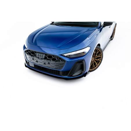 SPLITTER ANTERIORE street pro + Flaps Audi A5 S-Line / S5 berlina / Avant B10 (Cod. M-AUA53SLINECNC-