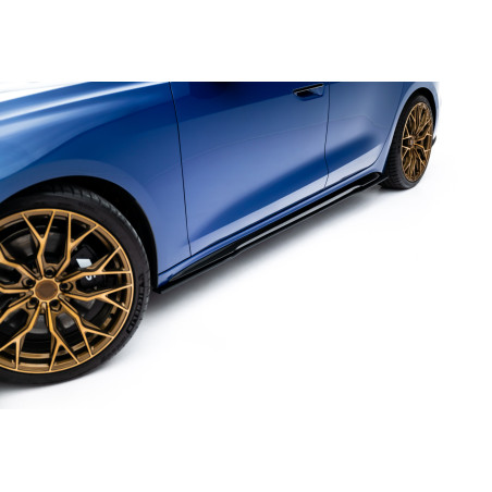 Diffusori minigonne street pro Audi A5 S-Line / S5 berlina / Avant B10 (Cod. M-AUA53SLINECNC-SD1B)
