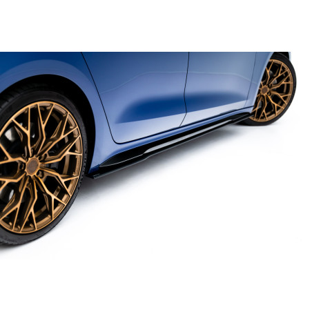 Diffusori minigonne street pro Audi A5 S-Line / S5 berlina / Avant B10 (Cod. M-AUA53SLINECNC-SD1B)
