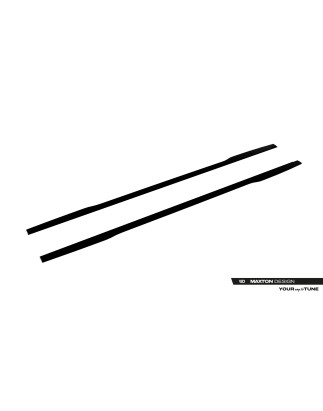 Diffusori minigonne street pro Audi A5 S-Line / S5 berlina / Avant B10 (Cod. M-AUA53SLINECNC-SD1B)