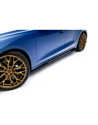 Diffusori minigonne street pro Audi A5 S-Line / S5 berlina / Avant B10 (Cod. M-AUA53SLINECNC-SD1BRB)