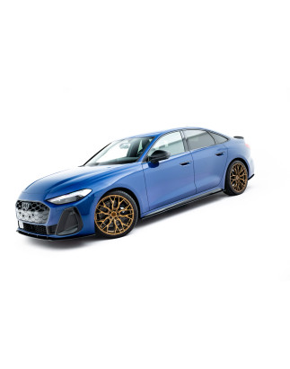 Diffusori minigonne street pro Audi A5 S-Line / S5 berlina / Avant B10 (Cod. M-AUA53SLINECNC-SD1BRB)