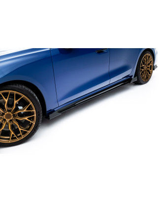 Diffusori minigonne street pro + Flaps Audi A5 S-Line / S5 berlina / Avant B10 (Cod. M-AUA53SLINECNC