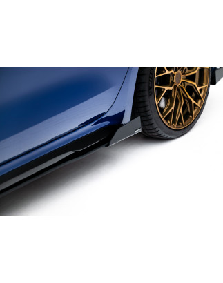 Diffusori minigonne street pro + Flaps Audi A5 S-Line / S5 berlina / Avant B10 (Cod. M-AUA53SLINECNC