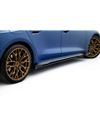 Diffusori minigonne street pro + Flaps Audi A5 S-Line / S5 berlina / Avant B10 (Cod. M-AUA53SLINECNC