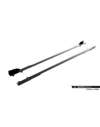 Diffusori minigonne street pro + Flaps Audi A5 S-Line / S5 berlina / Avant B10 (Cod. M-AUA53SLINECNC