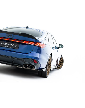 Splitters posteriori laterali Street Pro + Flaps Audi S5 berlina / Avant B10 (Cod. M-AUS53CNC-RSD1B+
