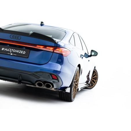 Splitters posteriori laterali Street Pro + Flaps Audi S5 berlina / Avant B10 (Cod. M-AUS53CNC-RSD1B+