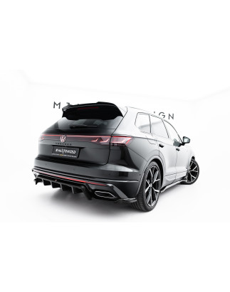 Splitter posteriore (con barre verticali) Volkswagen Touareg R-Line Mk3 Facelift (Cod. M-VW-TO-3F-RL