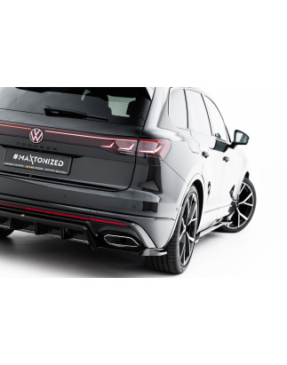 Splitter posteriore (con barre verticali) Volkswagen Touareg R-Line Mk3 Facelift (Cod. M-VW-TO-3F-RL