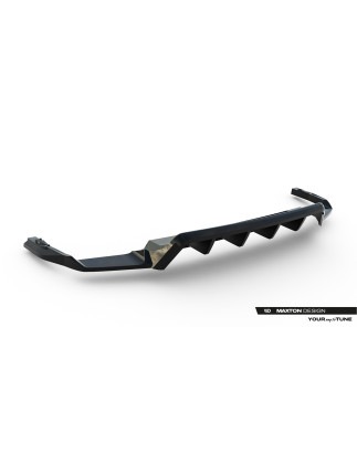 Splitter posteriore (con barre verticali) Volkswagen Touareg R-Line Mk3 Facelift (Cod. M-VW-TO-3F-RL
