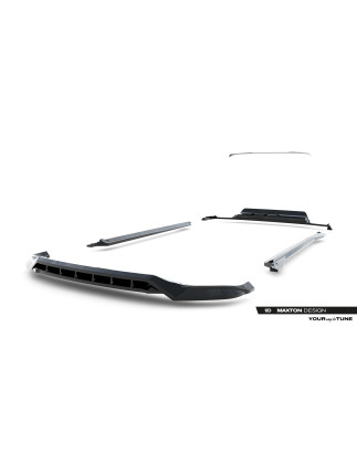 Splitters Set Volkswagen Touareg R-Line Mk3 Facelift (Cod. M-VW-TO-3F-RLINE-SET)
