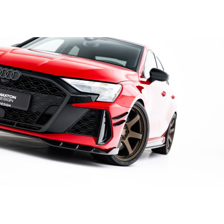 Splitter anteriore in carbonio  Audi RS3 berlina / Sportback 8Y Facelift (Cod. M-CF-AU-RS3-8YF-FD1-2