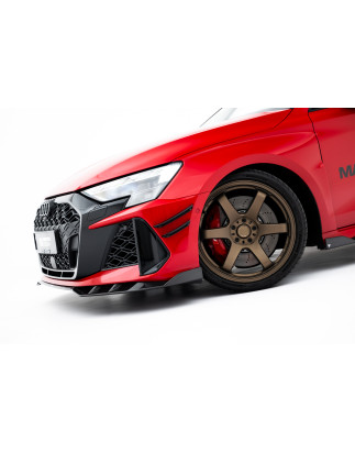 Splitter anteriore in carbonio  Audi RS3 berlina / Sportback 8Y Facelift (Cod. M-CF-AU-RS3-8YF-FD1-2