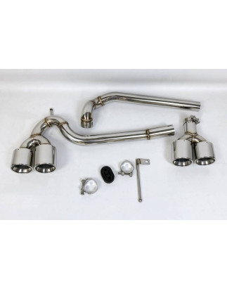 Scarico BMW F10 / F11 Look M5 (Cod. E-SIL0104)