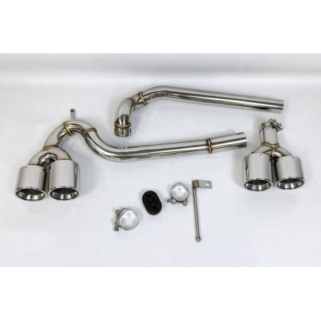 Scarico BMW F10 / F11 Look M5 (Cod. E-SIL0104)