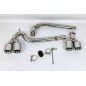 Scarico BMW F10 / F11 Look M5 (Cod. E-SIL0104)