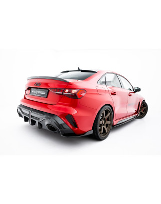  Diffusore posteriore in fibra di carbonio Audi RS3 berlina 8Y Facelift (Cod. M-CF-AU-RS3-8YF-RS1-24