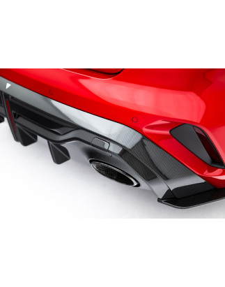  Diffusore posteriore in fibra di carbonio Audi RS3 berlina 8Y Facelift (Cod. M-CF-AU-RS3-8YF-RS1-24