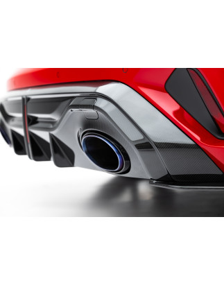  Diffusore posteriore in fibra di carbonio Audi RS3 berlina 8Y Facelift (Cod. M-CF-AU-RS3-8YF-RS1-24