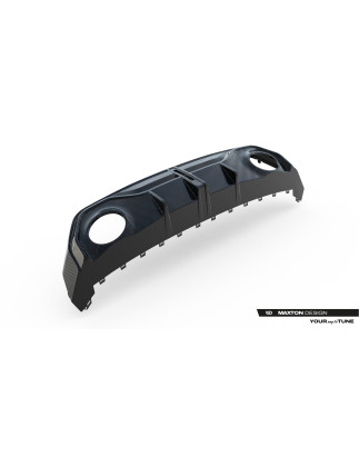  Diffusore posteriore in fibra di carbonio Audi RS3 berlina 8Y Facelift (Cod. M-CF-AU-RS3-8YF-RS1-24