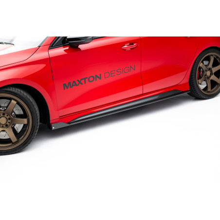 Minigonne in carbonio  V.1 Audi RS3 berlina / Sportback 8Y / 8Y Facelift (Cod. M-CF-AU-RS3-8YF-SD1-2