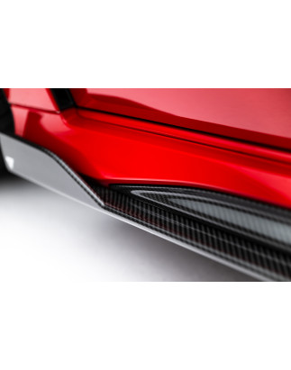 Minigonne in carbonio  V.1 Audi RS3 berlina / Sportback 8Y / 8Y Facelift (Cod. M-CF-AU-RS3-8YF-SD1-2