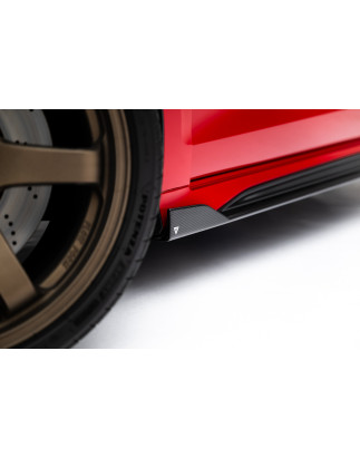 Minigonne in carbonio  V.1 Audi RS3 berlina / Sportback 8Y / 8Y Facelift (Cod. M-CF-AU-RS3-8YF-SD1-2