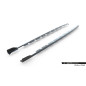 Minigonne in carbonio  V.1 Audi RS3 berlina / Sportback 8Y / 8Y Facelift (Cod. M-CF-AU-RS3-8YF-SD1-2
