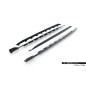 Minigonne in carbonio Audi RS3 berlina 8Y Facelift (Cod. M-CF-AU-RS3-8YF-SD1+SD2-245-P)