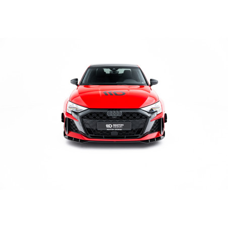 Splitters Set in carbonio Audi RS3 berlina 8Y Facelift (Cod. M-CF-AU-RS3-8YF-SET)