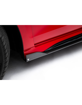 Splitters Set in carbonio Audi RS3 berlina 8Y Facelift (Cod. M-CF-AU-RS3-8YF-SET)