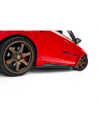 Splitters Set in carbonio Audi RS3 berlina 8Y Facelift (Cod. M-CF-AU-RS3-8YF-SET)
