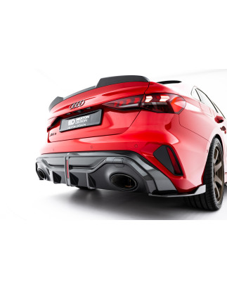 Splitters Set in carbonio Audi RS3 berlina 8Y Facelift (Cod. M-CF-AU-RS3-8YF-SET)