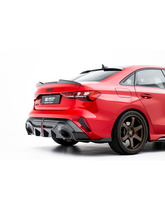 Splitters Set in carbonio Audi RS3 berlina 8Y Facelift (Cod. M-CF-AU-RS3-8YF-SET)