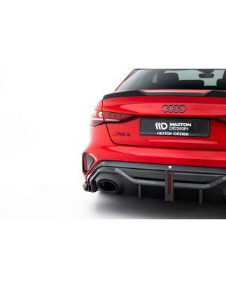 Splitters Set in carbonio Audi RS3 berlina 8Y Facelift (Cod. M-CF-AU-RS3-8YF-SET)