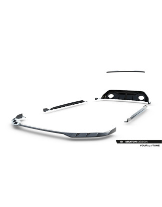 Splitters Set in carbonio Audi RS3 berlina 8Y Facelift (Cod. M-CF-AU-RS3-8YF-SET)