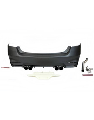 Paraurti Posteriori BMW F32 / F33 / F36 Look M4 2 Scarico, Scarico (Cod. E-TCBF3280103)