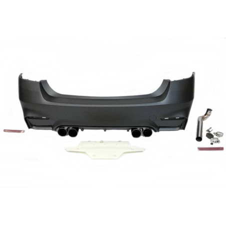 Paraurti Posteriori BMW F32 / F33 / F36 Look M4 2 Scarico, Scarico (Cod. E-TCBF3280103)