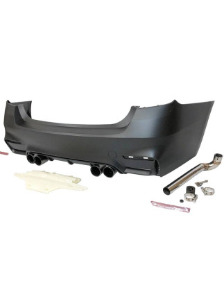 Paraurti Posteriori BMW F32 / F33 / F36 Look M4 2 Scarico, Scarico (Cod. E-TCBF3280103)