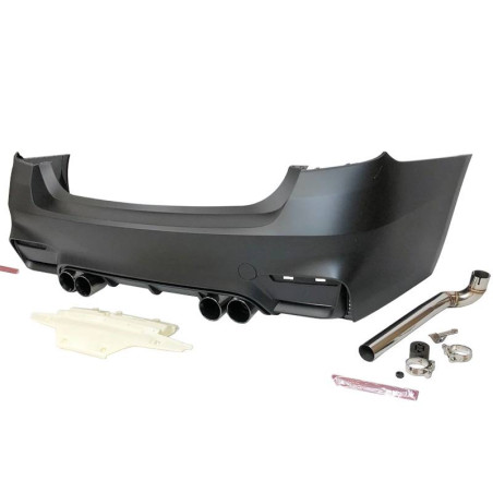 Paraurti Posteriori BMW F32 / F33 / F36 Look M4 2 Scarico, Scarico (Cod. E-TCBF3280103)