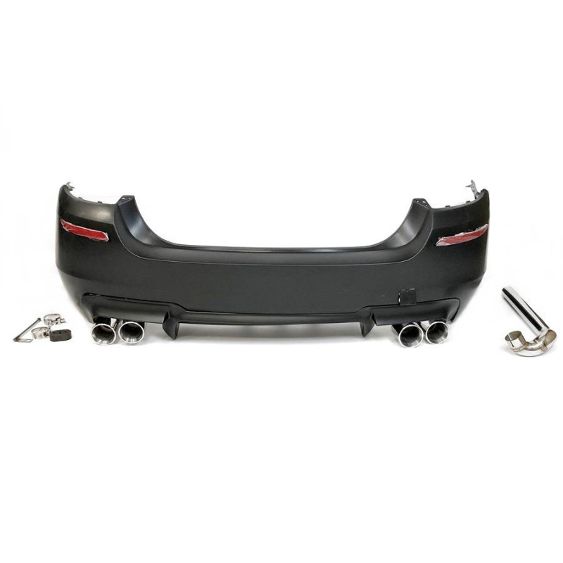 Paraurti Posteriori BMW F10 10-16 Look M5  Scarico (Cod. E-TCB10110104)