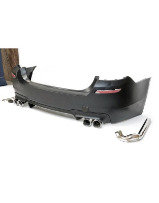 Paraurti Posteriori BMW F10 10-16 Look M5  Scarico (Cod. E-TCB10110104)