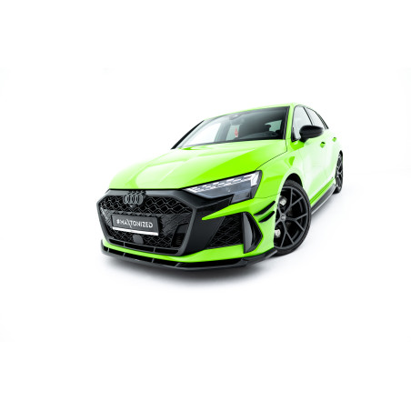 Splitters Set V.1 Audi RS3 Sportback 8Y Facelift (Cod. M-AU-RS3-8YF-SB-SET1)